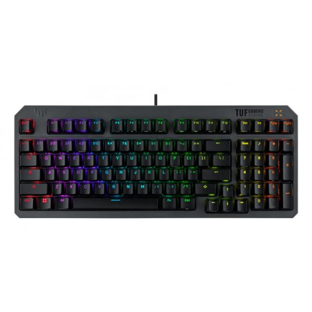 ASUS - TUF Gaming K3 Gen II teclado Juego USB QWERTY Negro