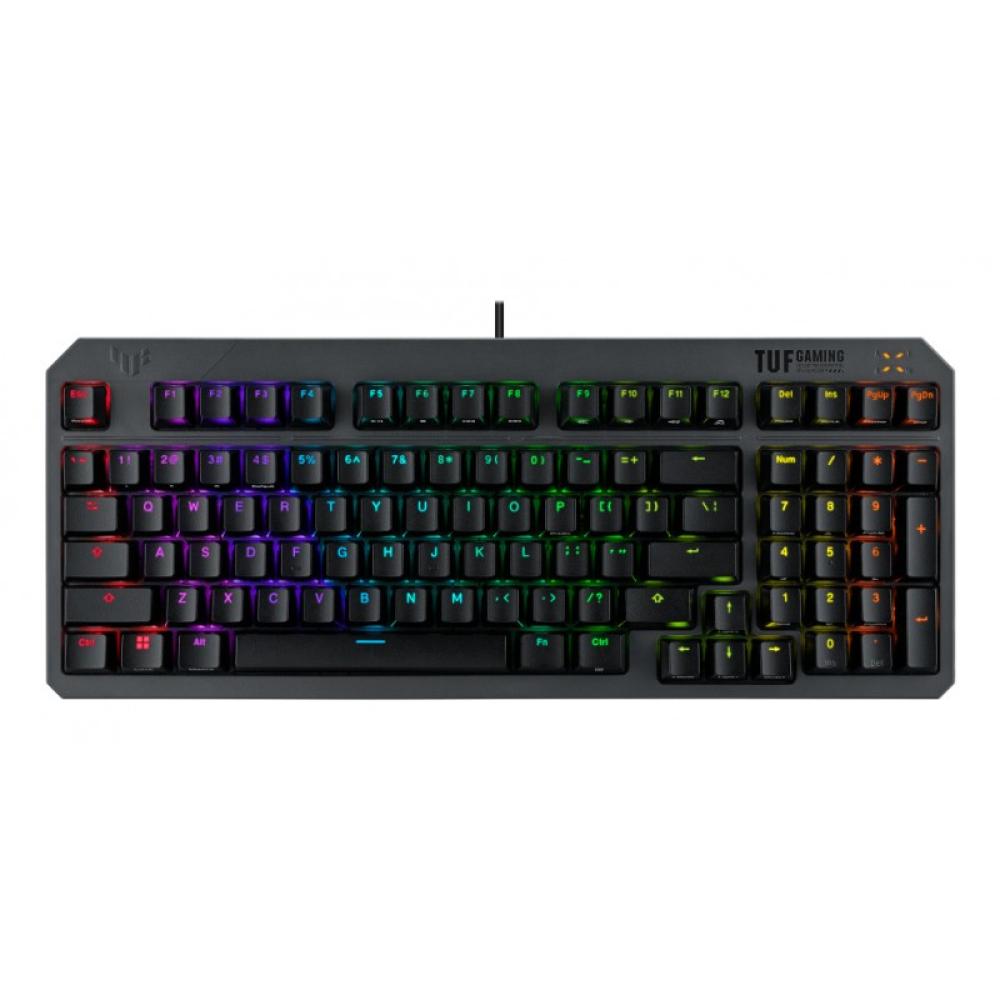 ASUS - TUF Gaming K3 Gen II teclado Juego USB QWERTY Negro