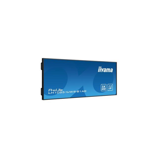iiyama - LH10551UWS-B1AG pantalla de señalización Pantalla plana para señalización digital 2,66 m (104.7") LED 500 cd / m² Ultra