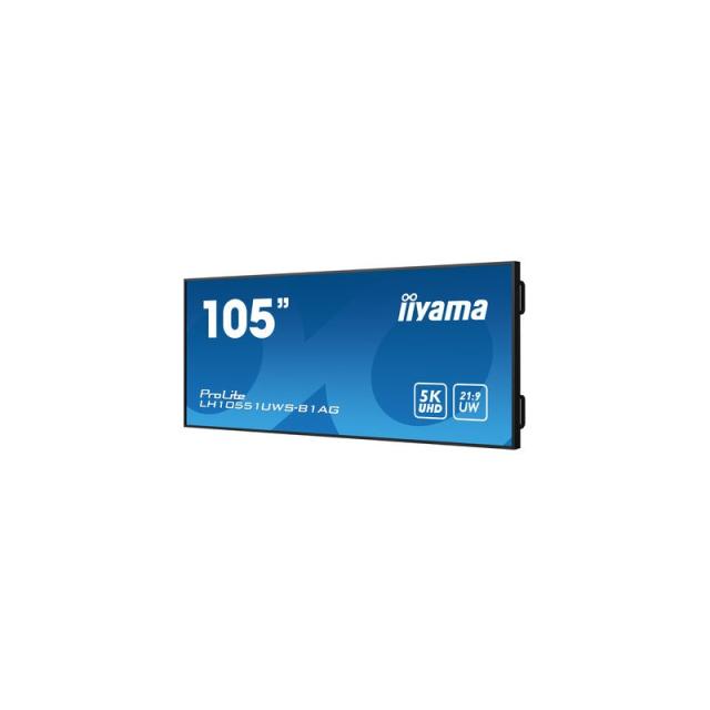 iiyama - LH10551UWS-B1AG pantalla de señalización Pantalla plana para señalización digital 2,66 m (104.7") LED 500 cd / m² Ultra