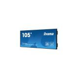 iiyama - LH10551UWS-B1AG pantalla de señalización Pantalla plana para señalización digital 2,66 m (104.7") LED 500 cd / m² Ultra