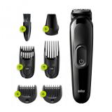 Braun - Multigroomer MGK3225 depiladora para la barba Batería 13 2,1 cm Negro
