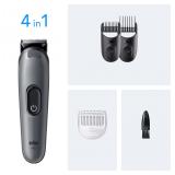 Braun - AIO3500 cortadora de pelo y maquinilla Negro, Gris 14 Níquel-metal hidruro (NiMH)