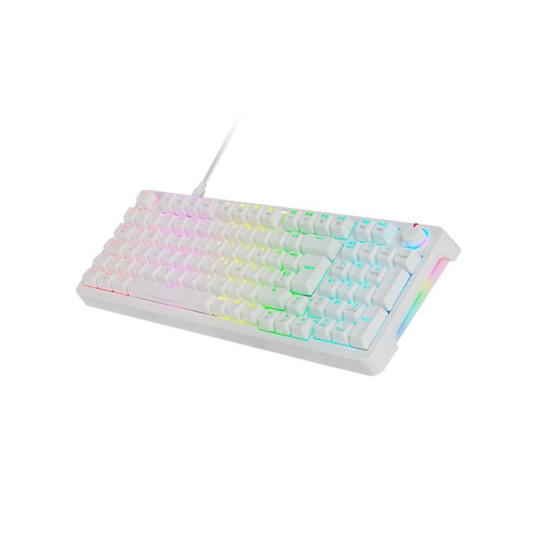 Mars Gaming - MKPROWYES teclado Juego USB QWERTY Español Blanco