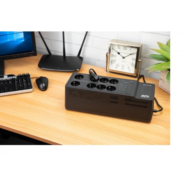 APC - Back-UPS 650VA 230V 1 USB charging port - (Offline-) USV sistema de alimentación ininterrumpida (UPS) En espera (Fuera de