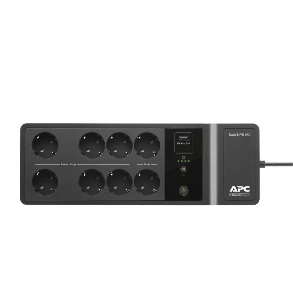 APC - Back-UPS 650VA 230V 1 USB charging port - (Offline-) USV sistema de alimentación ininterrumpida (UPS) En espera (Fuera de