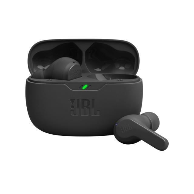 JBL - Wave Beam Auriculares True Wireless Stereo (TWS) Dentro de oído Llamadas/Música/Deporte/Uso diario Bluetooth Negro
