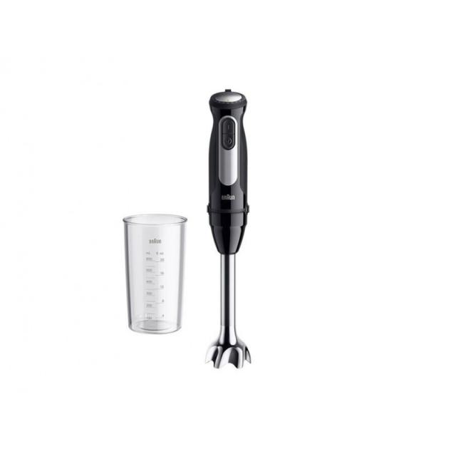 Braun - MultiQuick 5 Pro 0,6 L Batidora de inmersión 1000 W Negro, Plata