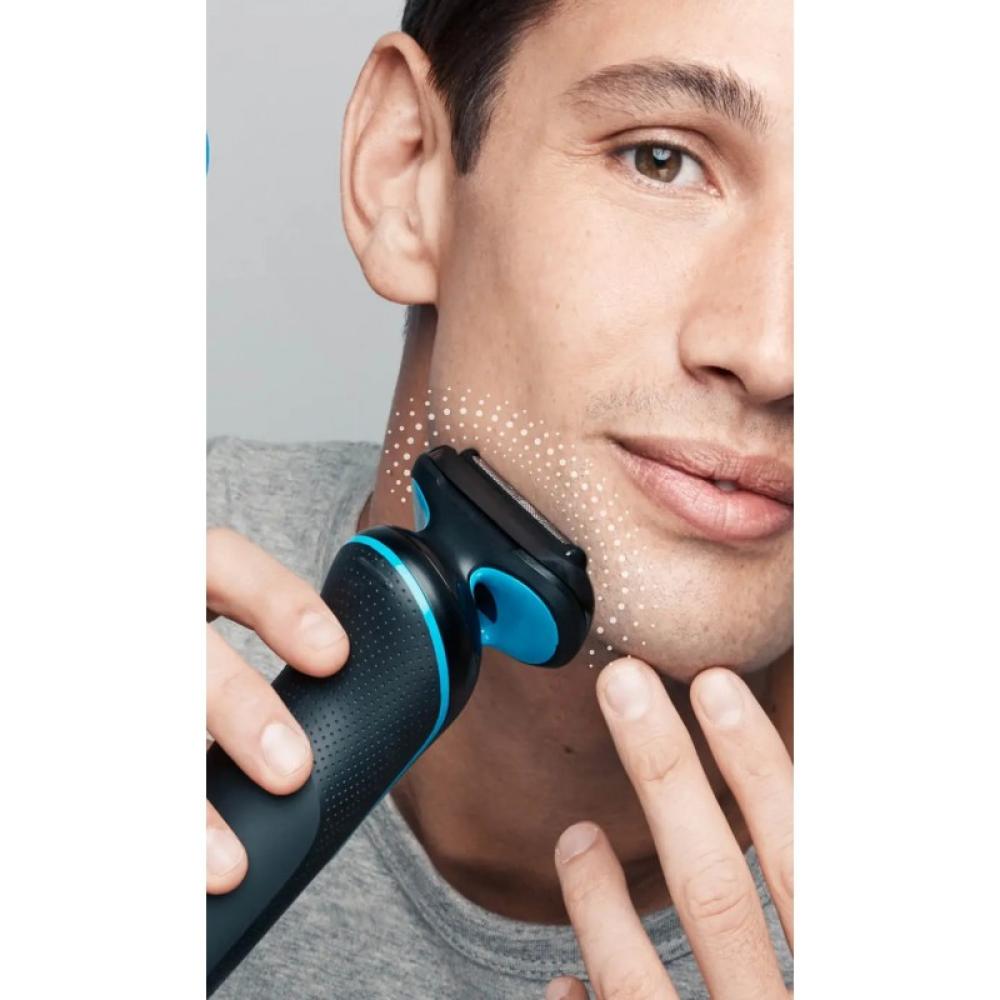 Braun - 51-B1000s Máquina de afeitar de láminas Negro, Azul