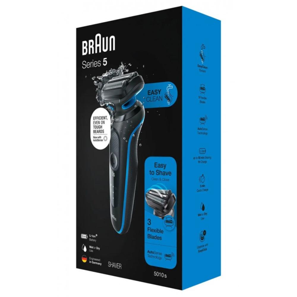 Braun - 51-B1000s Máquina de afeitar de láminas Negro, Azul