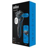 Braun - 51-B1000s Máquina de afeitar de láminas Negro, Azul