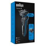 Braun - 51-B1000s Máquina de afeitar de láminas Negro, Azul