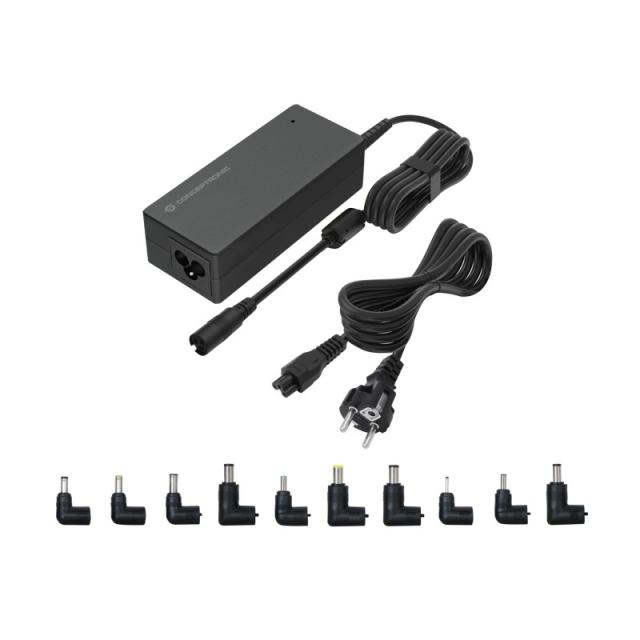 Conceptronic - OZUL08B10 adaptador e inversor de corriente Interior 90 W Negro