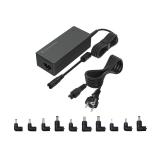 Conceptronic - OZUL08B10 adaptador e inversor de corriente Interior 90 W Negro