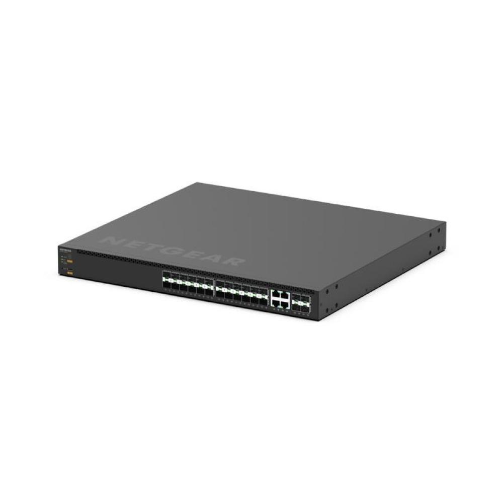 NETGEAR - MSM4328F Gestionado L3 10G Ethernet (100/1000/10000) 1U Negro