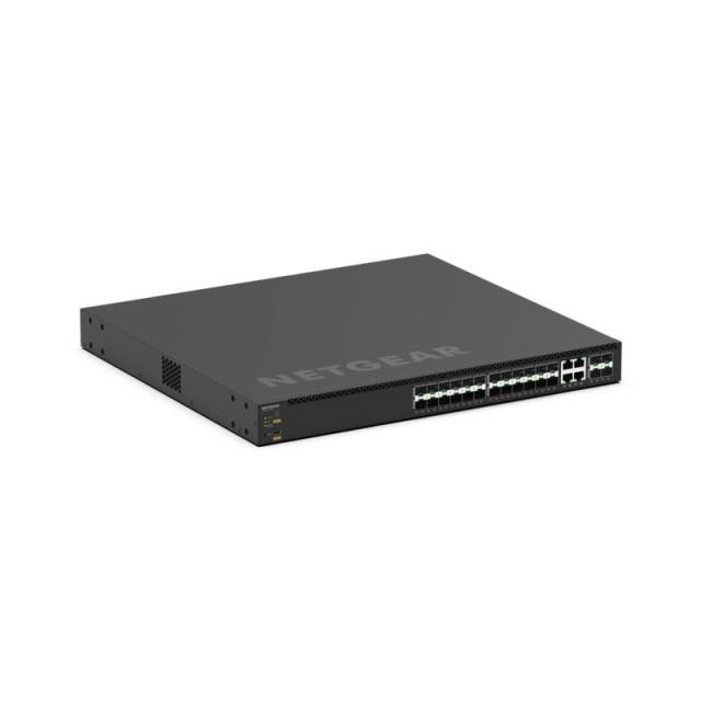 NETGEAR - MSM4328F Gestionado L3 10G Ethernet (100/1000/10000) 1U Negro
