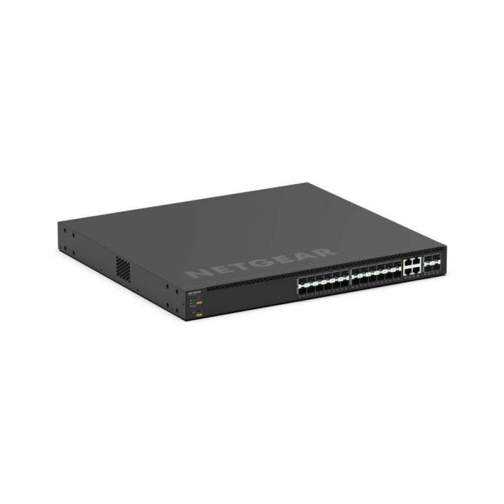 NETGEAR - MSM4328F Gestionado L3 10G Ethernet (100/1000/10000) 1U Negro