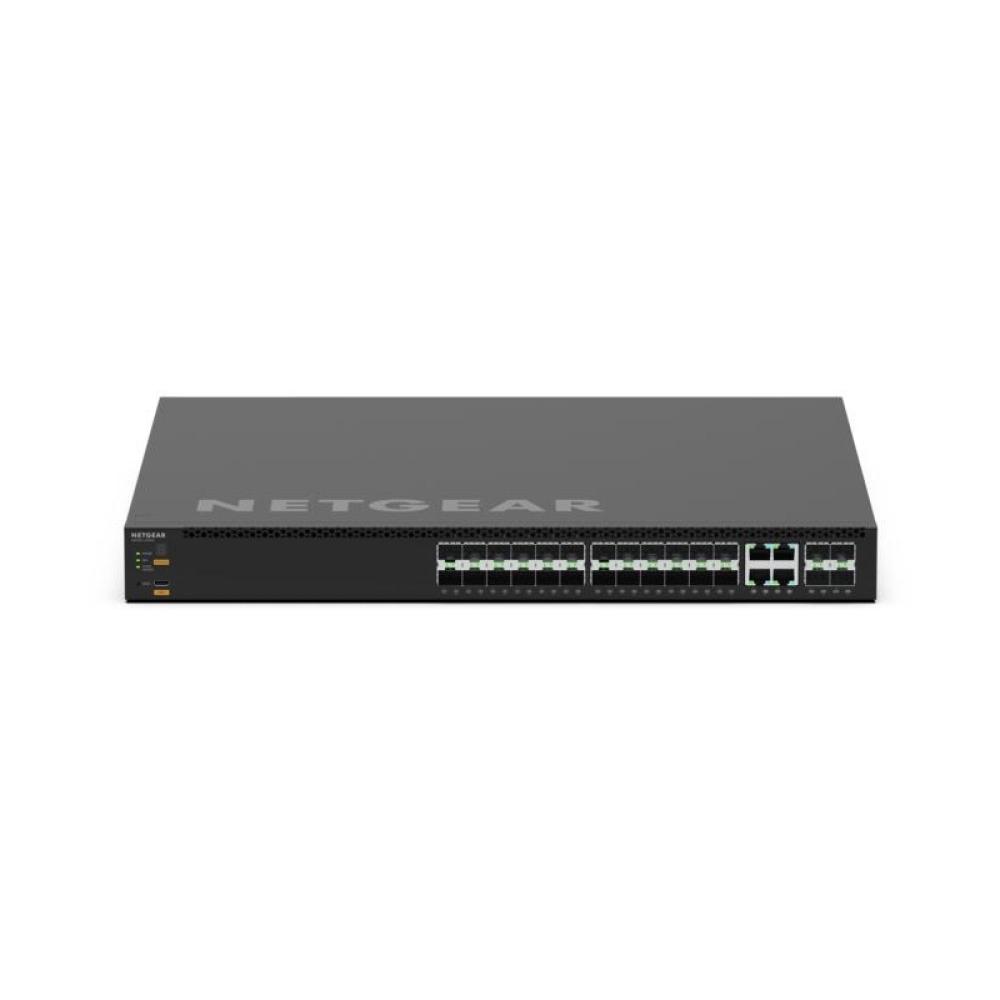 NETGEAR - MSM4328F Gestionado L3 10G Ethernet (100/1000/10000) 1U Negro