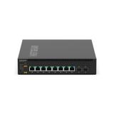 NETGEAR - MSM4310 Gestionado L3 2.5G Ethernet (100/1000/2500) Energía sobre Ethernet (PoE) 1U Negro