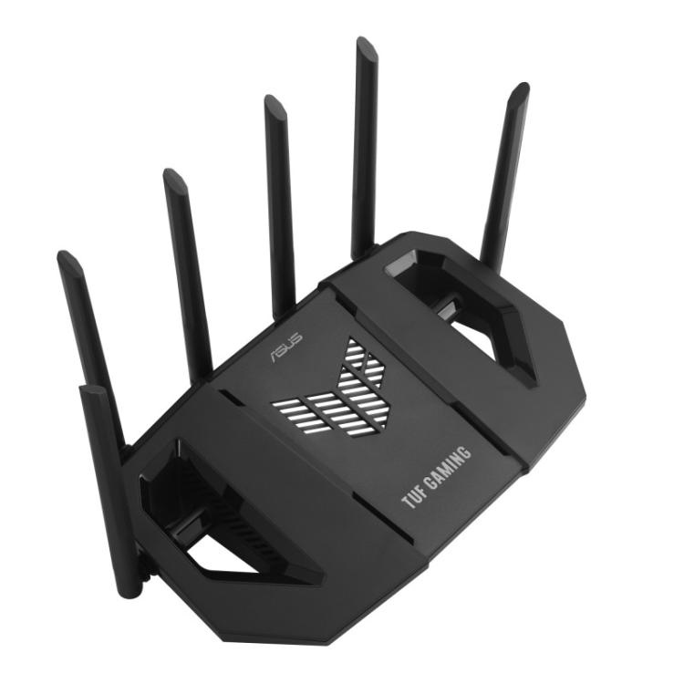 ASUS - 90IG0A30-MO9C00 router inalámbrico 2.5 Gigabit Ethernet Tribanda (2.4 GHz / 5 GHz / 6 GHz) Negro
