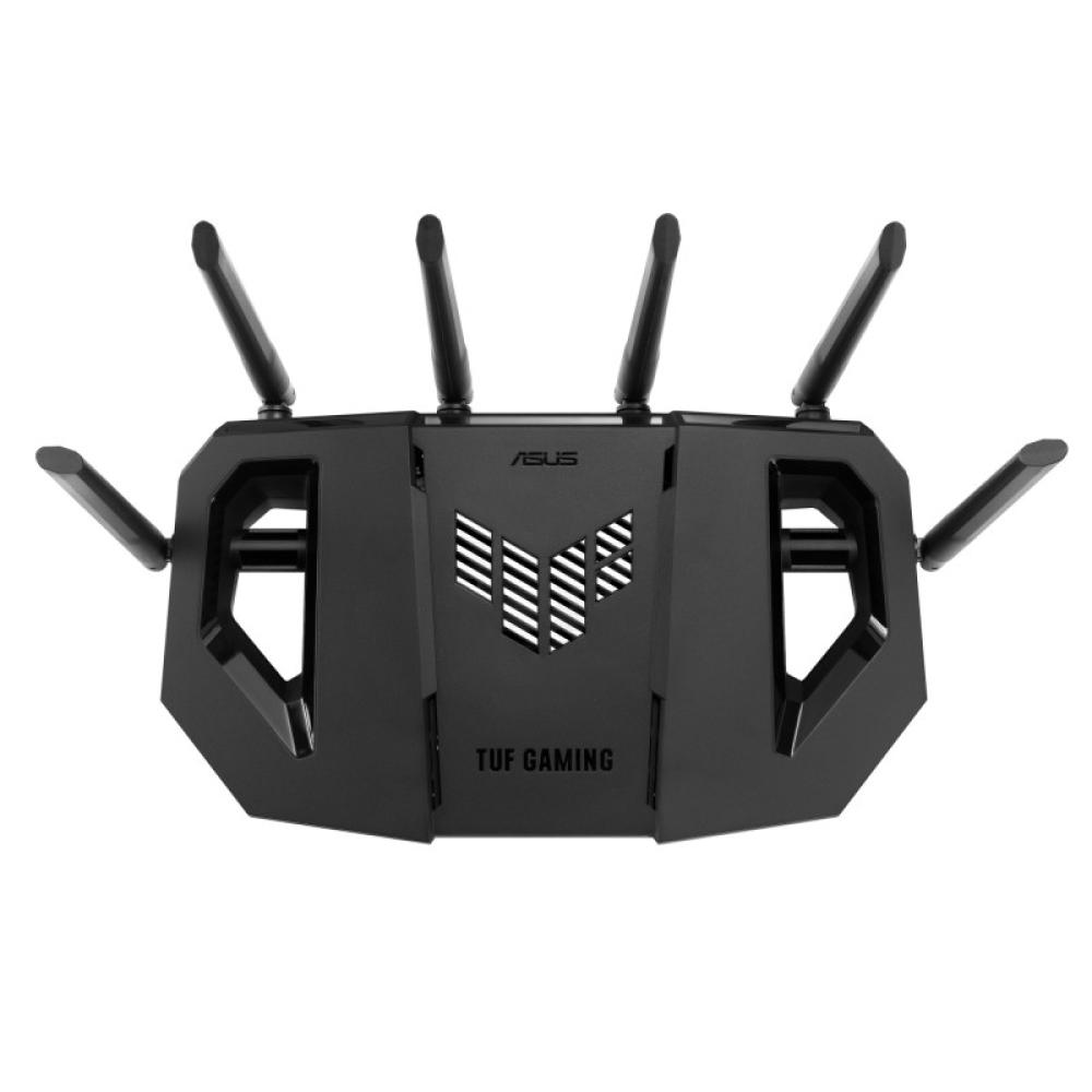 ASUS - 90IG0A30-MO9C00 router inalámbrico 2.5 Gigabit Ethernet Tribanda (2.4 GHz / 5 GHz / 6 GHz) Negro