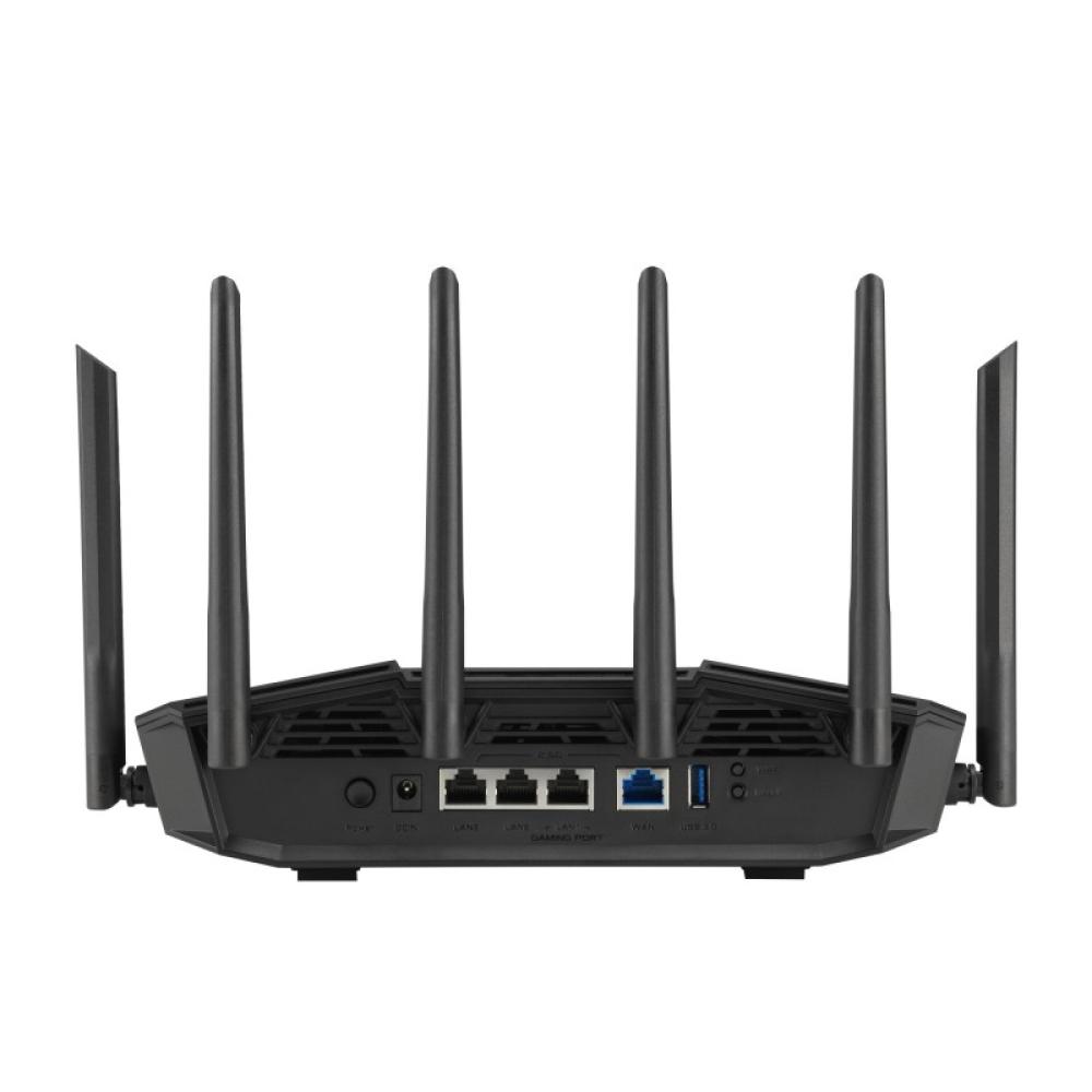 ASUS - 90IG0A30-MO9C00 router inalámbrico 2.5 Gigabit Ethernet Tribanda (2.4 GHz / 5 GHz / 6 GHz) Negro