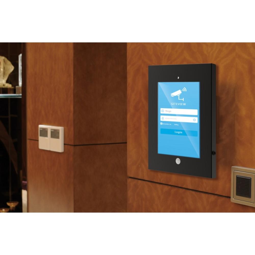 Neomounts - IPAD2N-UN20BLACK Soporte de pared para tableta 9.7" - bloqueable