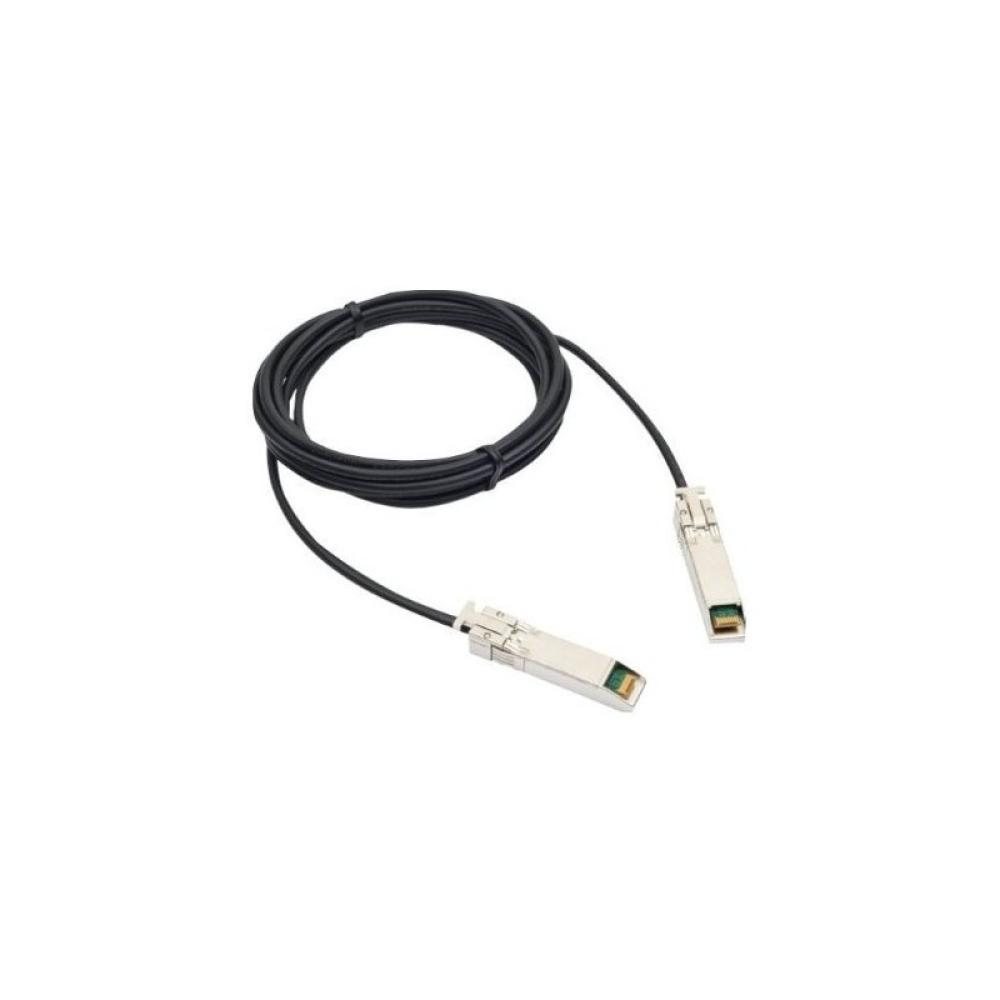 Extreme networks - 1m SFP+ Cable de fibra óptica e InfiniBand SFP+ Negro, Plata