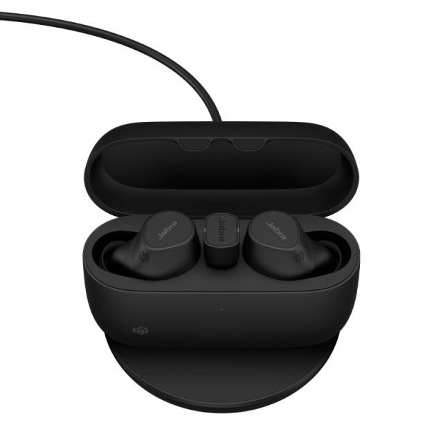 Jabra - Evolve2 Buds Auriculares True Wireless Stereo (TWS) Dentro de oído Llamadas/Música Bluetooth Negro - 20797-999-889