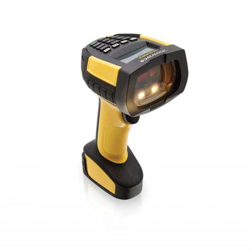 Datalogic - PM9600-DKHP433RK10 lector de código de barras Lector de códigos de barras portátil 1D/2D Laser Negro, Amarillo