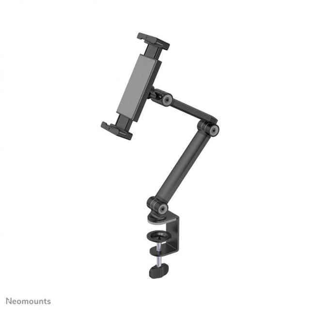 Neomounts - DS15-545BL1 Soporte para tablet con abrazadera para escritorio 4.7-12.9" - universal - movimiento completo