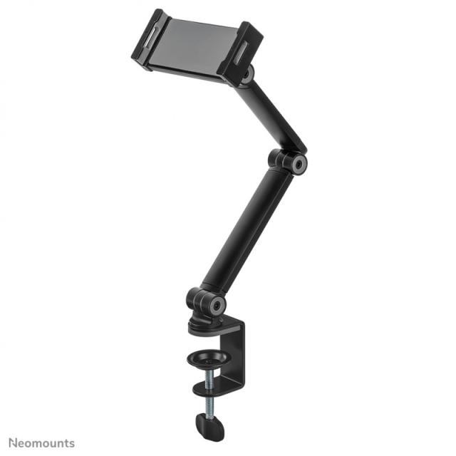 Neomounts - DS15-545BL1 Soporte para tablet con abrazadera para escritorio 4.7-12.9" - universal - movimiento completo