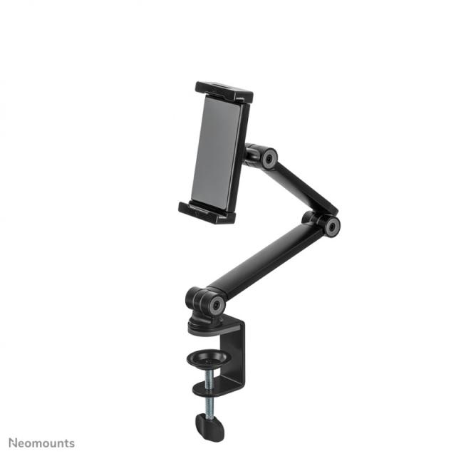 Neomounts - DS15-545BL1 Soporte para tablet con abrazadera para escritorio 4.7-12.9" - universal - movimiento completo