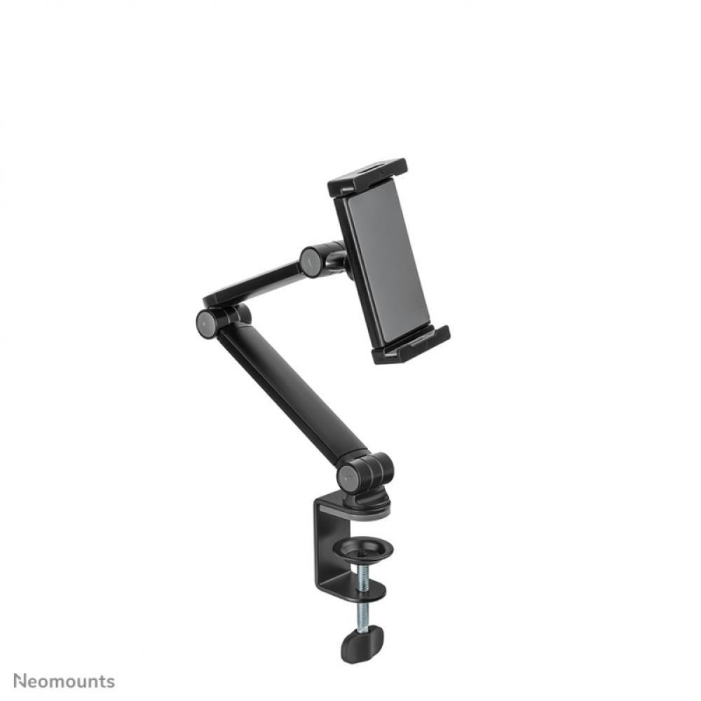 Neomounts - DS15-545BL1 Soporte para tablet con abrazadera para escritorio 4.7-12.9" - universal - movimiento completo