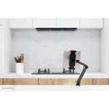 Neomounts - DS15-545BL1 Soporte para tablet con abrazadera para escritorio 4.7-12.9" - universal - movimiento completo