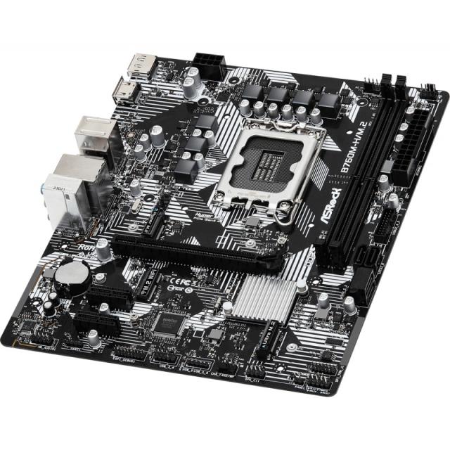 Asrock - B760M-H/M.2 Intel B760 LGA 1700 micro ATX