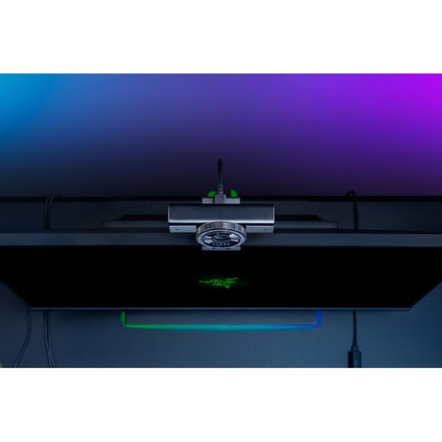 Razer - Kiyo V2 cámara web 8,3 MP 3840 x 2160 Pixeles USB-C Negro