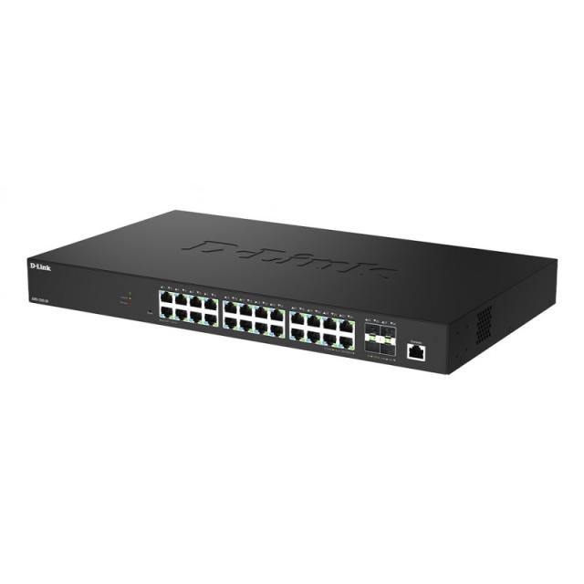 D-Link - DMS-1250-28/E switch Gestionado L2 2.5G Ethernet (100/1000/2500) Negro