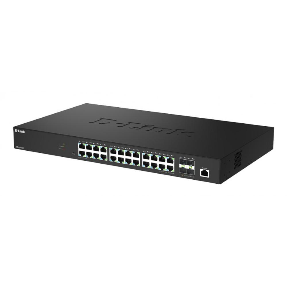 D-Link - DMS-1250-28/E switch Gestionado L2 2.5G Ethernet (100/1000/2500) Negro