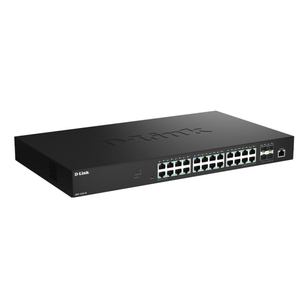 D-Link - DMS-1250-28/E switch Gestionado L2 2.5G Ethernet (100/1000/2500) Negro