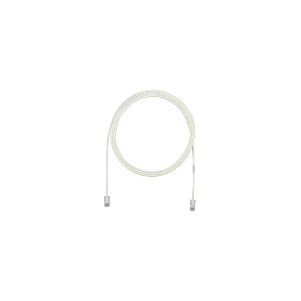 Panduit - Cat 6A 28AWG UTP Patch Cord, CM/LSZH, Of cable de red Blanco 1 m Cat6a U/UTP (UTP)