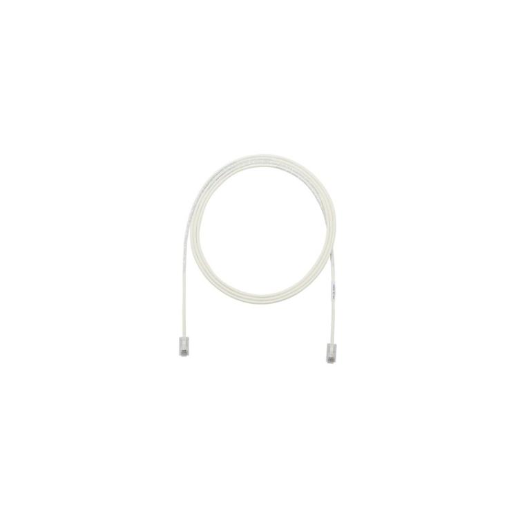 Panduit - Cat 6A 28AWG UTP Patch Cord, CM/LSZH, Of cable de red Blanco 1 m Cat6a U/UTP (UTP)