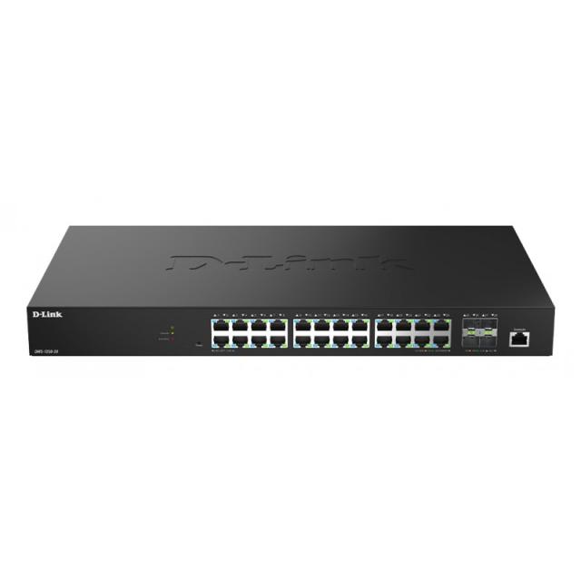 D-Link - DMS-1250-28/E switch Gestionado L2 2.5G Ethernet (100/1000/2500) Negro