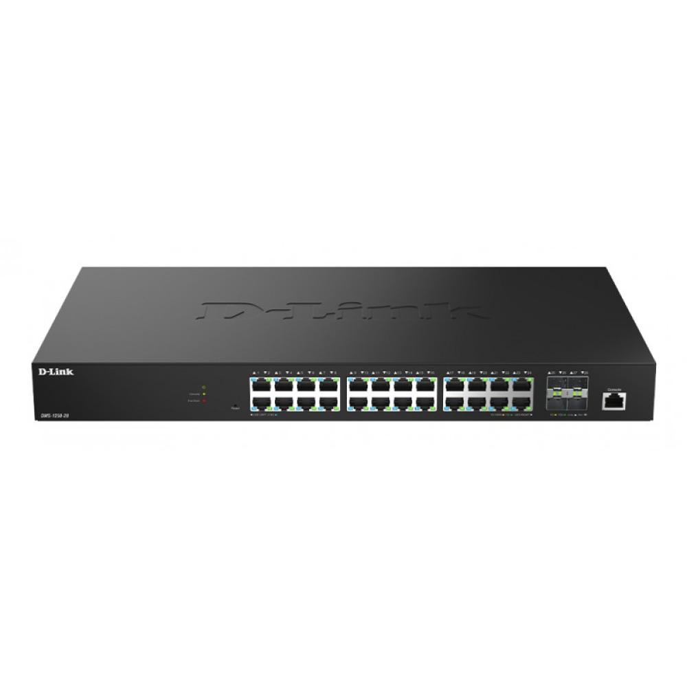 D-Link - DMS-1250-28/E switch Gestionado L2 2.5G Ethernet (100/1000/2500) Negro