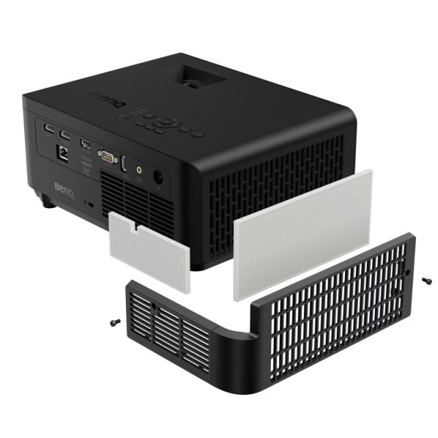 BenQ - LW830ST Proyector de corto alcance 4000 lúmenes ANSI DLP WXGA (1280x800) 3D Negro