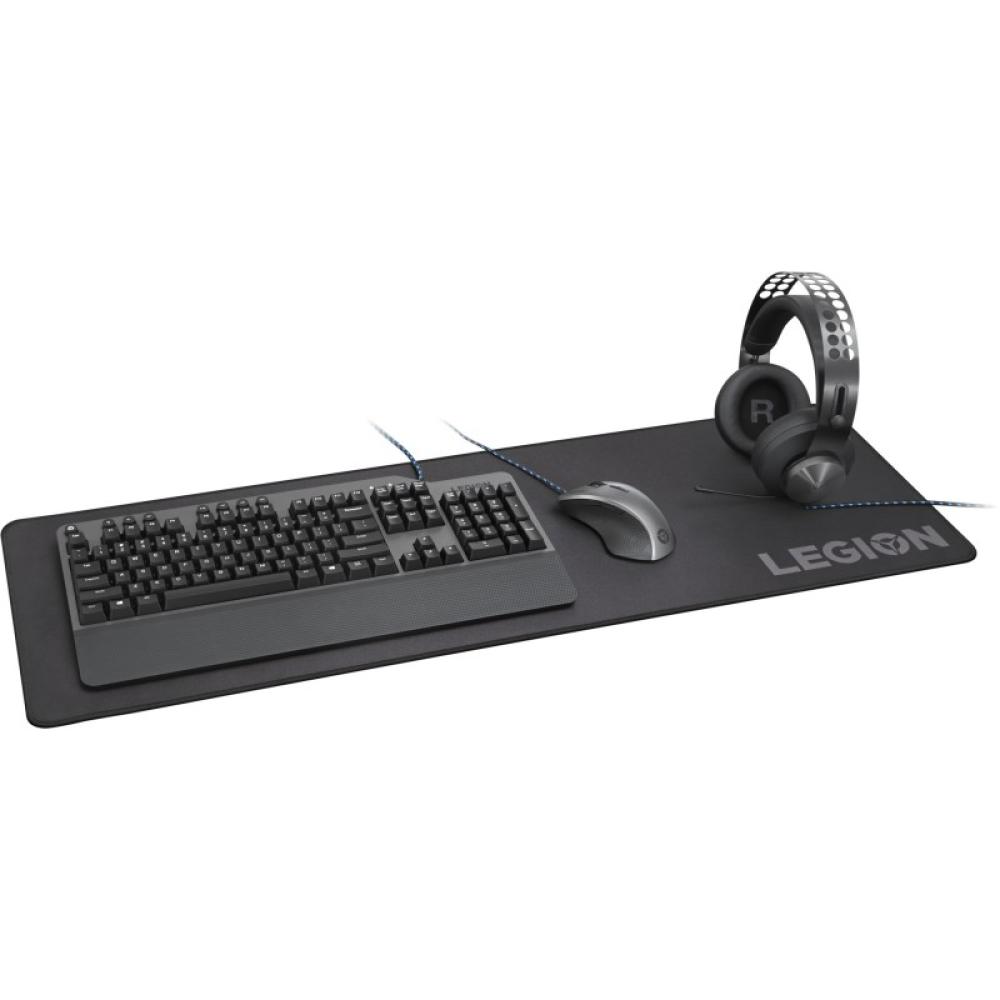 Lenovo - GXH0W29068 alfombrilla para ratón Alfombrilla de ratón para juegos Negro