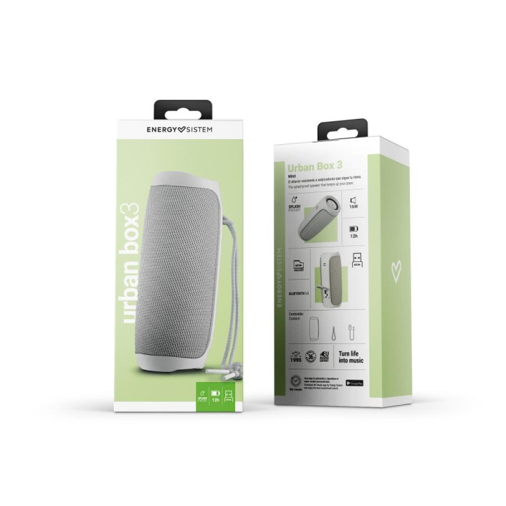 Energy Sistem - Urban Box 3 Mist Altavoz monofónico portátil Blanco 16 W