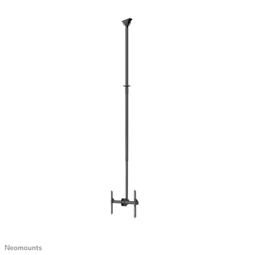 Neomounts - CL35-440BL16XL Soporte de techo para monitor/TV 37-70" - alt. 250-300 cm