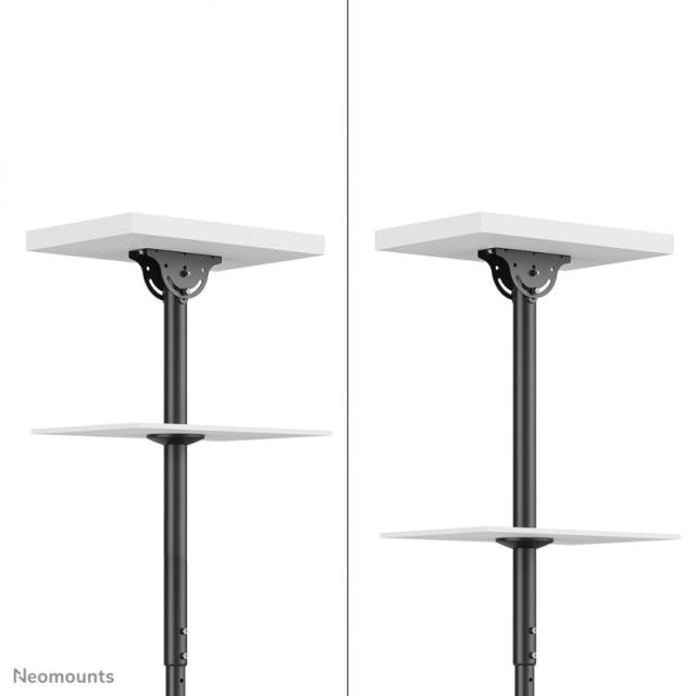 Neomounts - CL35-440BL16XL Soporte de techo para monitor/TV 37-70" - alt. 250-300 cm