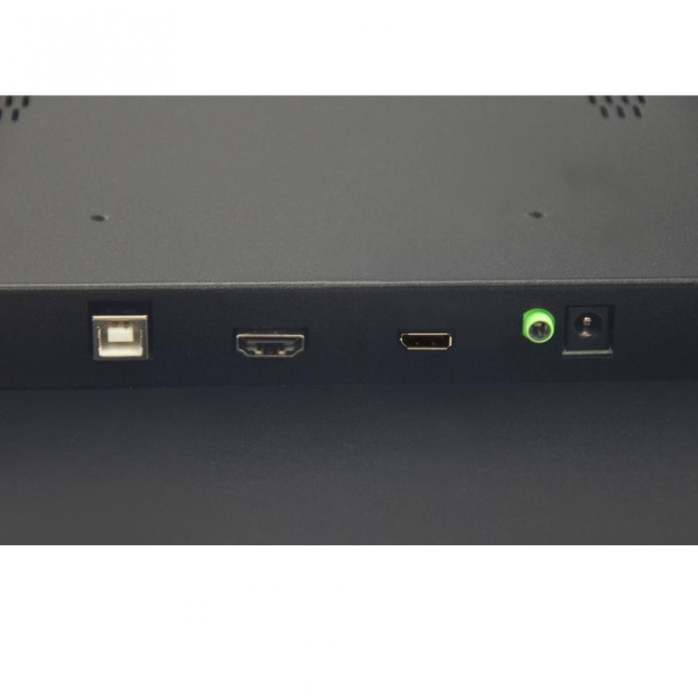 Hannspree - Open Frame HO165PTB pantalla de señalización 39,6 cm (15.6") LED 250 cd / m² Full HD Negro Pantalla táctil 24/7